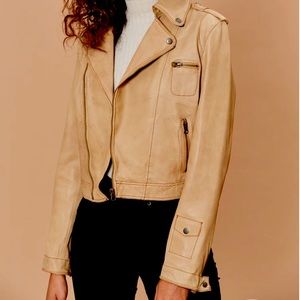 Jakett leather jacket